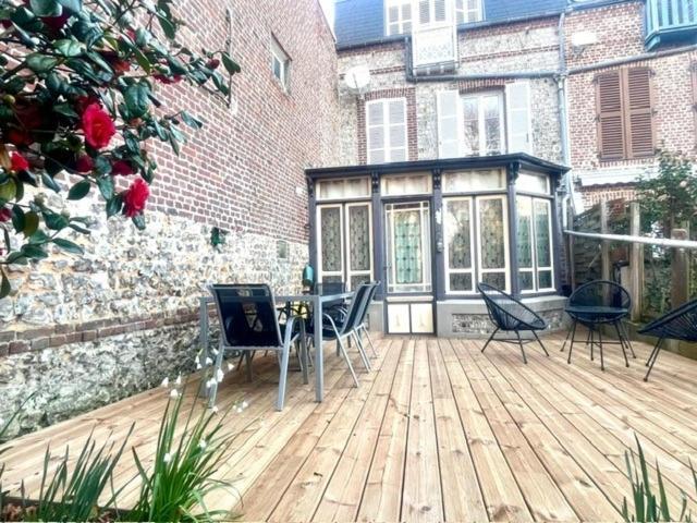 Maison Familiale De Ville A Étretat Dış mekan fotoğraf